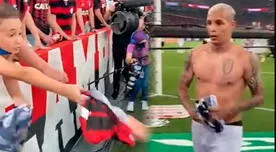 Copa Brasil: emotivo momento entre niño del Paranaense y rival Guilherme Arana
