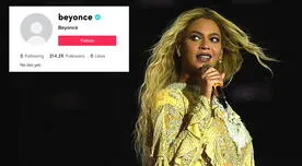 Beyoncé se une a TikTok y alcanza cifra récord de seguidores