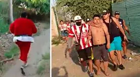 ‘Papá Noel’ de la PNP corretea y captura a ´dealer´ que distribuía droga - VIDEO