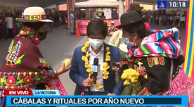 Reportero de Canal N dedica ritual a pareja: "Antonella, para un amor eterno"