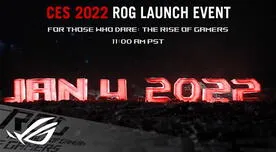 Asus ROG revela pistas de su participación en el CES 2022