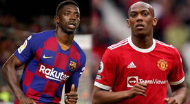 Barcelona y Manchester United negocian un trueque entre Dembélé y Martial