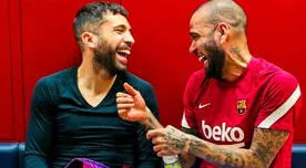 Dani Alves y Jordi Alba superaron la Covid-19: Jugarían la Copa del Rey con Barcelona