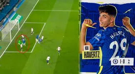 Kai Havertz 'madrugó' al Tottenham y desató la locura en el Stamford Bridge