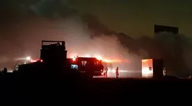 Chorrillos: más de 10 unidades de bomberos trabajan para controlar incendio forestal