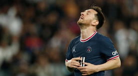 Lionel Messi se perderá el duelo entre PSG y Lyon