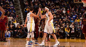 Warriors, con gran actuación de Klay Thompson y Curry, venció con comodidad a Cavaliers