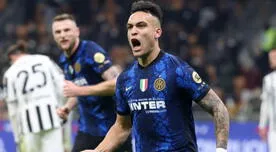 Inter ganó a la Juventus y se coronó campeón de la Supercopa de Italia