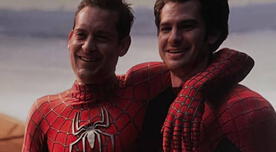 Tobey Maguire y Andrew Garfield fueron juntos al cine para ver Spider-Man No Way Home