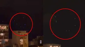 Video Viral: vecinos de Barranco reportan extrañas luces en cielo limeño