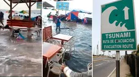 Marina de Guerra informa no hay riesgo de tsunami, pese a inundaciones en playas