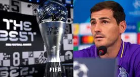 ¿Indirecta a la FIFA? El contundente mensaje de Iker Casillas sobre el mejor arquero del año