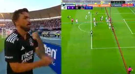 Gabriel Costa anotó el 1-0 de Colo Colo ante Católica, pero el árbitro le anuló su gol