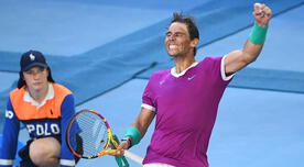 Rafael Nadal venció Denis Shapovalov y clasificó a semifinales del Australian Open