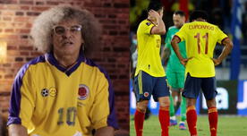 Pibe Valderrama crítica a los jugadores de Colombia: "Los aplausos hay que ganárselos"