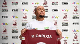 ¡Salió del retiro! Roberto Carlos volverá al fútbol con este equipo inglés a cambio de 5 libras