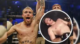 ¡Video inédito! Jake Paul intentó ser parte de UFC, pero terminó recibiendo una paliza