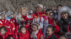 Juegos Olímpicos de invierno: Jackie Chan llevó la Antorcha por la Muralla China