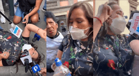 Nidia Vilchez denuncia que fue agredida en marcha contra Pedro Castillo