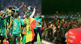 Senegal, campeón de África: hinchas inmigrantes en Francia celebraron así en Marsella