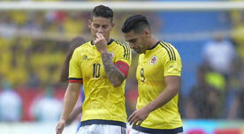 Lo sufre Colombia: James y Falcao habrían peleado en vestuarios tras derrota ante Perú