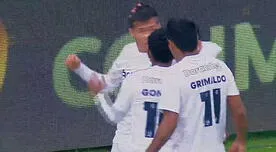 Gol de Sporting Cristal por obra de Gilmar Paredes tras tremendo contraataque que pone el 1-0