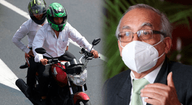 Aníbal Torres anuncia Proyecto de ley para evitar que dos personas viajen en moto