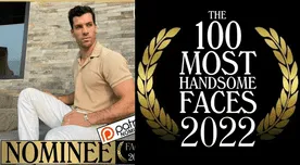 Patricio Parodi nominado como Los 100 rostros más bellos del mundo