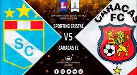 Sporting Cristal vs. Caracas FC EN VIVO Copa Libertadores Sub 20: minuto a minuto