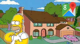 ¡Impactante! Google Maps: Así luce la verdadera casa de Los Simpson en Estados Unidos