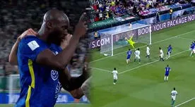 Romelu Lukaku puso el 1-0 del Chelsea ante Palmeiras por la final del Mundial de Clubes