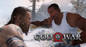 God of War: mod cambia a Kratos por CJ de GTA San Andreas
