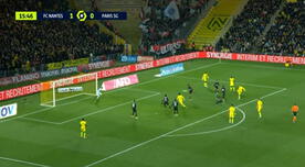 ¡Sorpresa total! Quentin Merlín pone el 2-0 para Nantes ante PSG