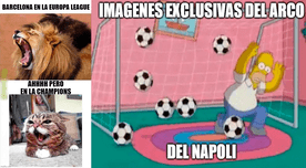 ¡Ya suéltalo! Barcelona destrozó a Napoli y los memes no perdonan