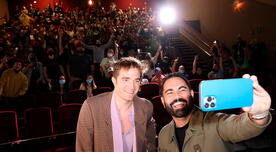 The Batman: Robert Pattinson sorprendió a sus seguidores entrando a una función