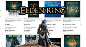 Elden Ring: tramposos compran Runas en internet