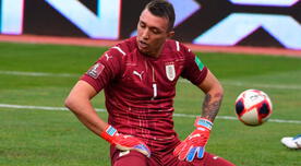¡Cambio en el arco! Fernando Muslera no jugaría el Uruguay vs. Perú por las Eliminatorias