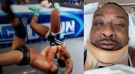 WWE: Big E se rompió el cuello durante su pelea en SmackDown