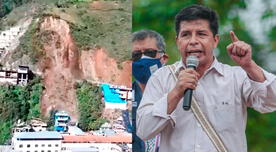 Pataz: poblador confronta al alcalde delante de Pedro Castillo por irregularidades en obras