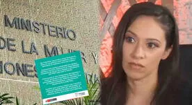 Ministerio de la Mujer expresó apoyo a Génesis Alarcón y envió mensaje a Universitario
