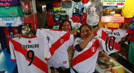 Perú vs Uruguay: comerciantes de Gamarra hacen 'golazo' con venta de camisetas de la selección