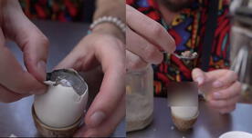 ¿Comerías Balut? El huevo con embrión de pato típico en Asia - VIDEO