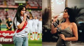 Daniela Darcourt envía letal mensaje a sus detractores tras cantar el himno nacional