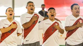 Selección Peruana de Futsal Down: hermoso momento viven los jugadores previo a partido
