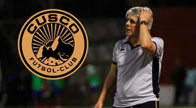 Marcelo Grioni dejó de ser DT de Cusco FC luego de haber afrontado una fecha en la Liga 2