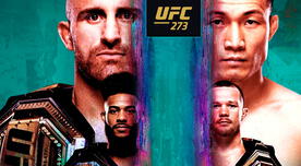 UFC 273 EN VIVO, Volkanovski vs. The Korean Zombie | última hora, en directo