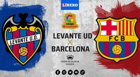 Levante no pudo de local y cayó 3-2 contra Barcelona por LaLiga Santander