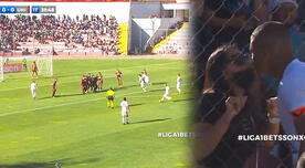 ¡Gol y beso! Minzun Quina remató de tiro libre y puso el 1-0 de Ayacucho sobre Universitario