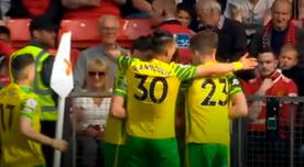 ¡Grosero error! Norwich empata 2-2 ante Manchester United tras gol de Teemu Pukki