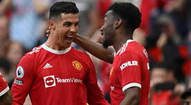 ¡Descomunal! Cristiano Ronaldo con su 'hat-trick' le da victoria a Manchester United sobre Norwich